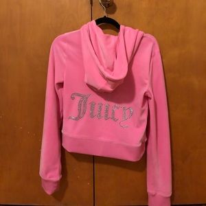 Juicy contour velour sweater